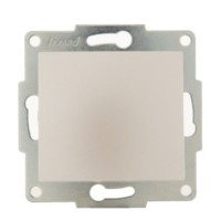 Выключатель 1кл. 1п СП Karina 10А IP20 механизм жемч./бел. перламутр. Lezard 707-3088-100