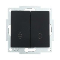 Переключатель 2кл. СП проходной Vesna механизм черн. бархат Lezard 742-4288-106