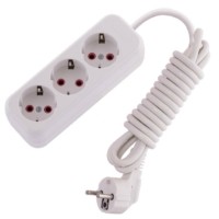 Удлинитель сетевой 3х3м с/з 16А IP20 Lila Lezard 720-0303-301