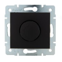 Диммер СЭПп механизм 800Вт Karina черн. бархат Lezard 707-4288-115