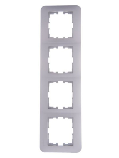 Рамка 4-м Karina Life гориз. жемчуж./бел. перламутр Lezard 708-3000-149