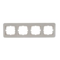 Рамка 4-м Karina Life гориз. крем. Lezard 708-0300-149