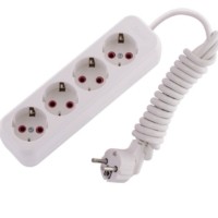 Удлинитель сетевой 4х2м с/з 16А IP20 Lila Lezard 720-0402-401