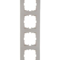 Рамка 4-м Karina гориз. крем. Lezard 707-0300-149