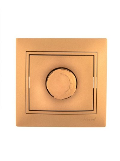 Диммер СЭПп 800Вт Mira зол. метал. Lezard 701-1313-115