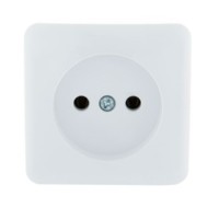 Розетка 1-м ОП Viola 16А IP20 бел. Lezard 751-0200-121