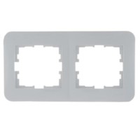 Рамка 2-м Karina Life гориз. бел. Lezard 708-0200-147