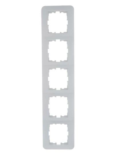 Рамка 5-м Karina Life гориз. бел. Lezard 708-0200-150