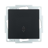 Переключатель 1кл. СП проходной Vesna механизм черн. бархат Lezard 742-4288-105