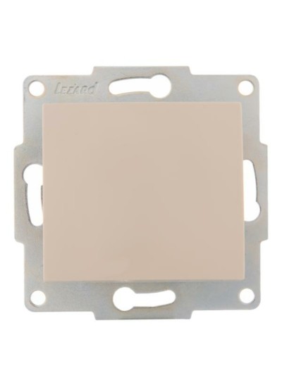 Выключатель 1кл. 1п СП Karina 10А IP20 механизм крем. Lezard 707-0388-100