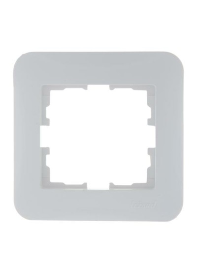 Рамка 1-м Karina Life гориз. бел. Lezard 708-0200-146