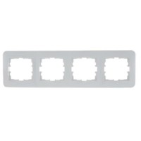 Рамка 4-м Karina Life гориз. бел. Lezard 708-0200-149