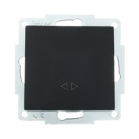 Переключатель 1кл. СП проходной Vesna механизм черн. бархат Lezard 742-4288-107