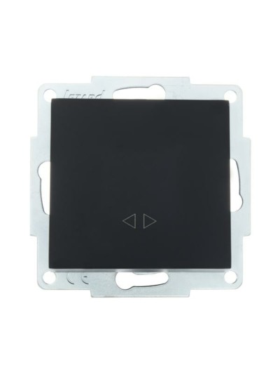 Переключатель 1кл. СП проходной Vesna механизм черн. бархат Lezard 742-4288-107