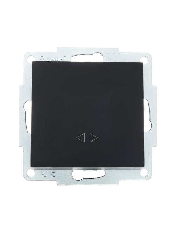 Переключатель 1кл. СП проходной Vesna механизм черн. бархат Lezard 742-4288-107