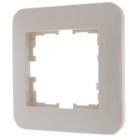 Рамка 1-м Karina Life гориз. крем. Lezard 708-0300-146