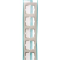 Рамка 5-местн. гориз. Vesna кремов. Lezard 742-0300-150