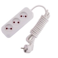 Удлинитель сетевой 3х3м 10А IP20 Lila Lezard 720-0303-303