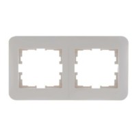 Рамка 2-м Karina Life гориз. крем. Lezard 708-0300-147