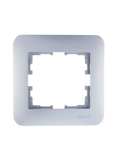 Рамка 1-м Karina Life гориз. жемчуж./бел. перламутр Lezard 708-3000-146