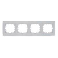 Рамка 4-м Karina гориз. бел. Lezard 707-0200-149