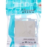 Выключатель 1кл. СП Vesna механизм крем. Lezard 742-0388-100