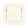 Рамка 1-местн. гориз. Vesna кремов. Lezard 742-0300-146