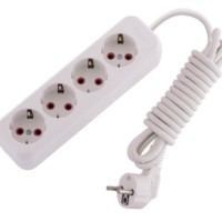 Удлинитель сетевой 4х3м с/з 16А IP20 Lila Lezard 720-0403-401