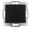 Выключатель 1кл. 1п СП Karina 10А IP20 механизм черн. бархат Lezard 707-4288-100
