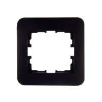 Рамка 1-м Karina Life гориз. черн. бархат Lezard 708-4200-146