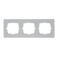 Рамка 3-м Karina гориз. бел. Lezard 707-0200-148