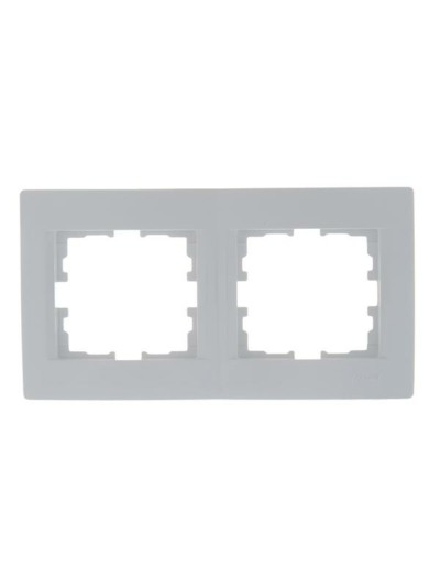 Рамка 2-м Karina гориз. бел. Lezard 707-0200-147