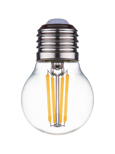 Лампа СДЛ нитевидная прозрачная шар G45 7Вт 4000К Е27 Фарлайт