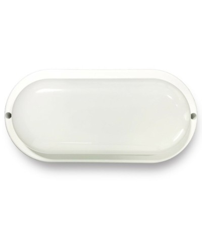 Светильник сд герм СПП 12Вт 230В 6500К 960Лм ОВАЛ IP65 Фарлайт