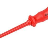 Отвертка диэлектрическая шлицевая SL5.5х125 K2 1000В ARMA2L 3 IEK A2L3-SC30-K2-SL-55-125
