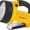 Фонарь светодиодный аккумуляторный UF3712LED 19LED аккум. 4В 2А.ч 220В/12В пластик. желт. (кор.) Ultraflash 8310