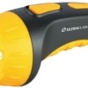 Фонарь светодиодный аккумуляторный LED3804 4LED аккум. SLA 220В пластик. черн./желт. (кор.) Ultraflash 9215