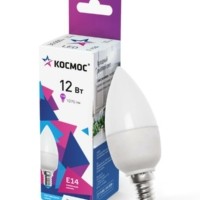 Лампа СДЛ CN 12Вт 6500К E14 220В Космос LkeLED12wCNE1465