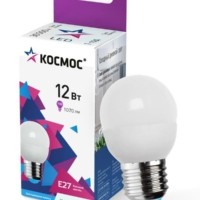 Лампа СДЛ GL 12Вт 6500К E27 220В Космос LkecLED12wGLE2765