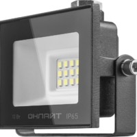 Прожектор светодиодный 71 656 OFL-10-4K-BL-IP65-LED 10Вт 4000К IP65 800лм черн. ОНЛАЙТ 71656