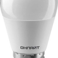 Лампа СДЛ 71 627 OLL-G45-8-230-4K-E27 8Вт шар 4000К нейтр. бел. E27 600Лм 176-264В Онлайт 71627