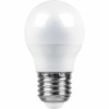 Лампа СДЛ Feron LB-550 шар E27 9Вт 6400K