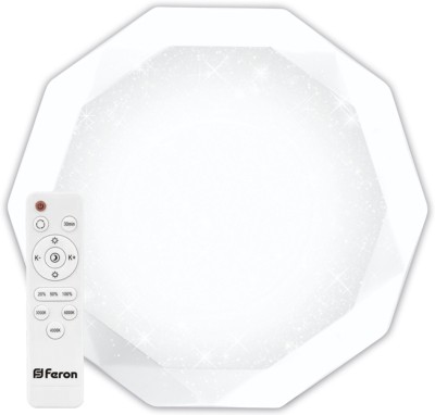 Светильник светодиодный управляемый накладной Feron AL5200 тарелка 60W 3000К-6500K белый