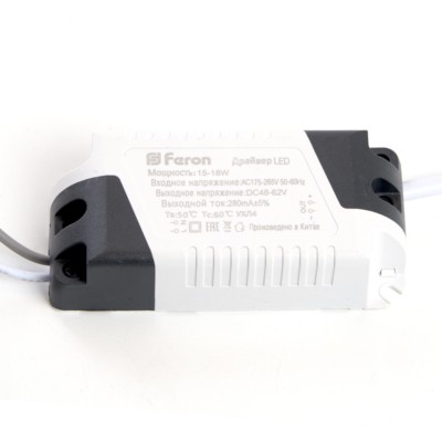 Светильник светодиодный Feron AL500 встраиваемый 15W 4000K белый — изображение 4