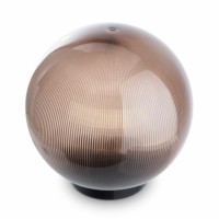 Светильник садово-парковый Feron НТУ 02-60-255 шар ПМАА E27 230В призма дымчатый