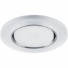Светильник встраиваемый с белой LED подсветкой Feron CD5020 потолочный GX53 без лампы белый матовый
