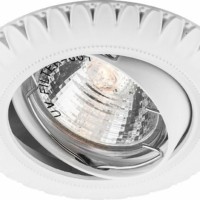 Светильник встраиваемый Feron DL6051 потолочный MR16 G5.3 белый поворотный