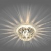 Светильник встраиваемый с белой LED подсветкой Feron JD187 потолочный JCD9 G9 прозрачный
