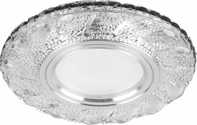 Светильник встраиваемый с белой LED подсветкой Feron CD907 потолочный MR16 G5.3 белый