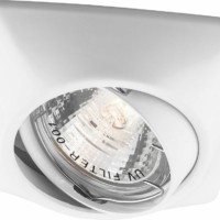 Светильник встраиваемый Feron DL6046 потолочный MR16 G5.3 белый поворотный